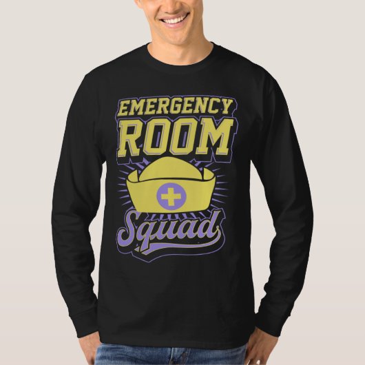 Emergency Room Squad Matching ER Nurse Crew  1 T-Shirt (Vorderseite)