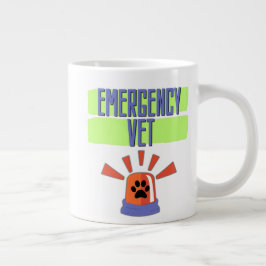 Emergency Vet – Veterinary Emergency Design Jumbo-Tasse