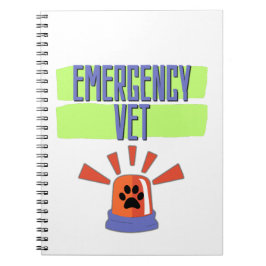 Emergency Vet – Veterinary Emergency Design Notizblock