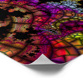 Emergent Mosaic Anchor V 1 Art Print Poster (Ecke)