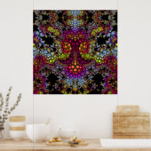 Emergent Mosaic Anchor V 1 Art Print Poster (Küche)