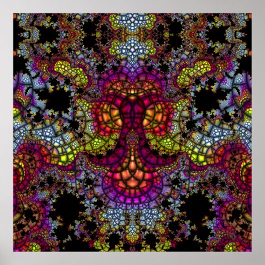 Emergent Mosaic Anchor V 1 Art Print Poster (Vorne)