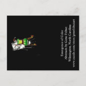 Emerging - Abstrakt von Gene Foltuz Mini Print Postkarte (Rückseite)