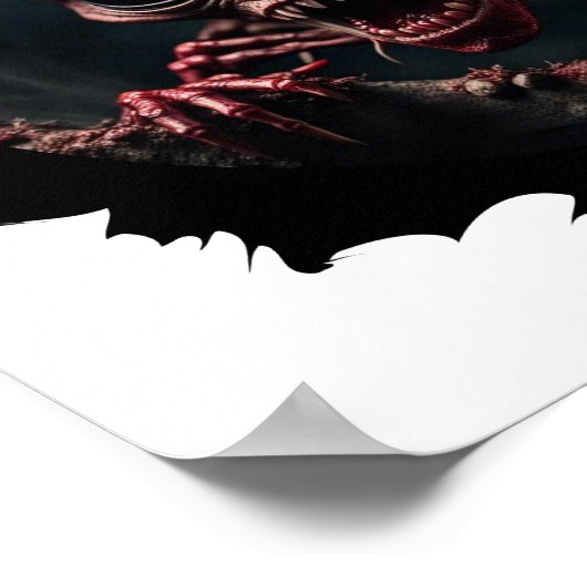 Emerging Alien Poster (Ecke)