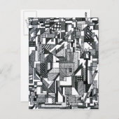 Emerging Geometry Postkarte (Vorne/Hinten)