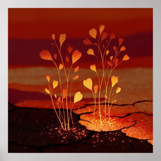 Emerging Seedlings - Solarpunk Poster (Vorne)