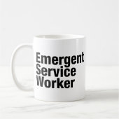 Emerging Service Worker Kaffeetasse (Links)