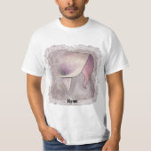 Emerging Spath Lily T-Shirt (Vorderseite)