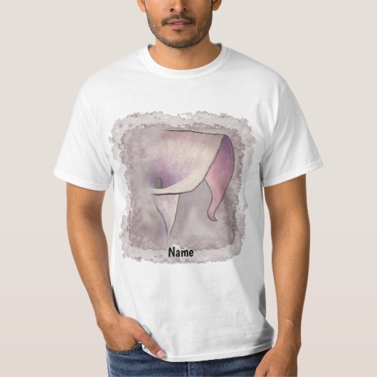 Emerging Spath Lily T-Shirt (Vorderseite)