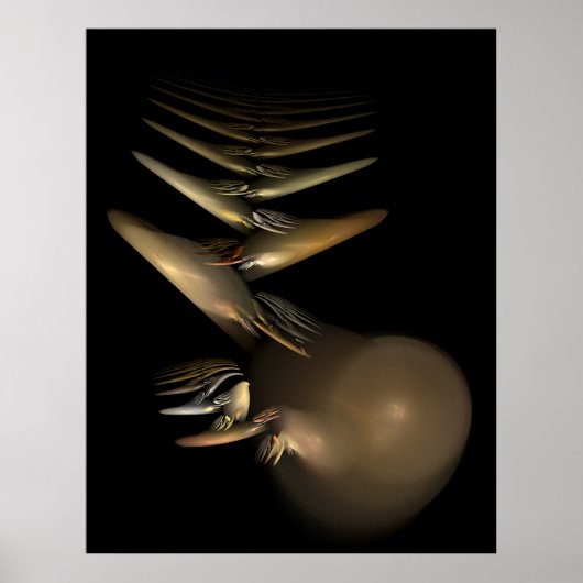 "Emerging to Fly" Poster (Vorne)