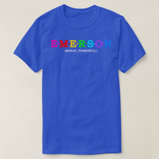 Emerson Brave Powerful T-Shirt (Design vorne)