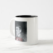 Emerson "Creed the Deed" Weisheitszettel Geschenke Zweifarbige Tasse (Vorderseite Links)