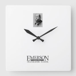 Emerson (George) Clock Quadratische Wanduhr