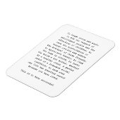 Emerson inspirierender Zitat Kühlschrankmagnet Erf Magnet (Linke Seite)