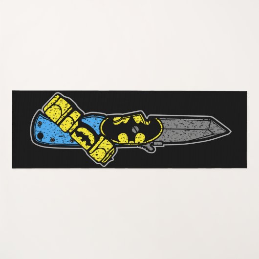 Emerson Knives CQC-7 Bat Utility Knife T - Shirt T Yogamatte (Vorderseite (Horizontal))