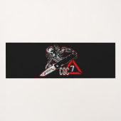 Emerson Knives CQC-7 Predator White Golf Handtuch Yogamatte (Rückseite (Horizontal))