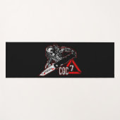 Emerson Knives CQC-7 Predator White Golf Handtuch Yogamatte (Vorderseite (Horizontal))