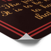 Emerson - Lebenszweck Poster (Ecke)