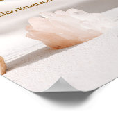 Emerson Mindset Quote Poster with Crystals  (Ecke)