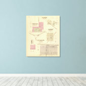 Emerson, Nebraska Leinwanddruck (Insitu (Holzboden))