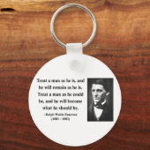 Emerson Quote 9b Schlüsselanhänger (Vorderseite)