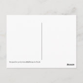 Emerson Quote Blume buds Faith Trust the Creator Postkarte (Rückseite)