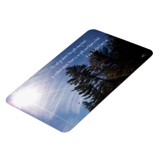 Emerson Quote Magnet (Linke Seite)