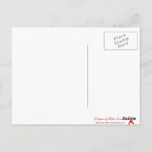 Emerson "Verständnis" von Friedensangebot - Gesche Postkarte (Rückseite)