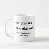Emerson-Zitat 11a Kaffeetasse (Links)