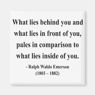 Emerson-Zitat 2a Magnet