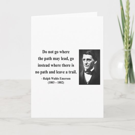 Emerson-Zitat 3b Karte (Vorderseite)