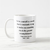Emerson-Zitat 4a Kaffeetasse (Links)