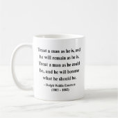 Emerson-Zitat 9a Kaffeetasse (Links)