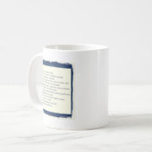 Emerson-Zitat Kaffeetasse (Vorderseite Links)