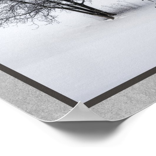 Emerson Zitat, um das Wunder zu sehen Poster (Ecke)