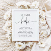 EMERY Mein Water Broke Baby Duschspiel Poster