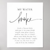 EMERY Mein Water Broke Baby Duschspiel Poster (Vorne)