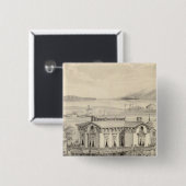 Emery Residence, Oakland, Alameda Co Button (Vorne & Hinten)