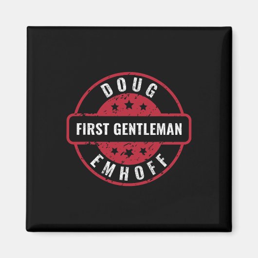 Emhoff als erster Gentleman Kamala Harris Husb Magnet (Vorne)
