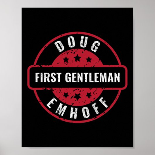 Emhoff als erster Gentleman Kamala Harris Husb Poster (Vorne)