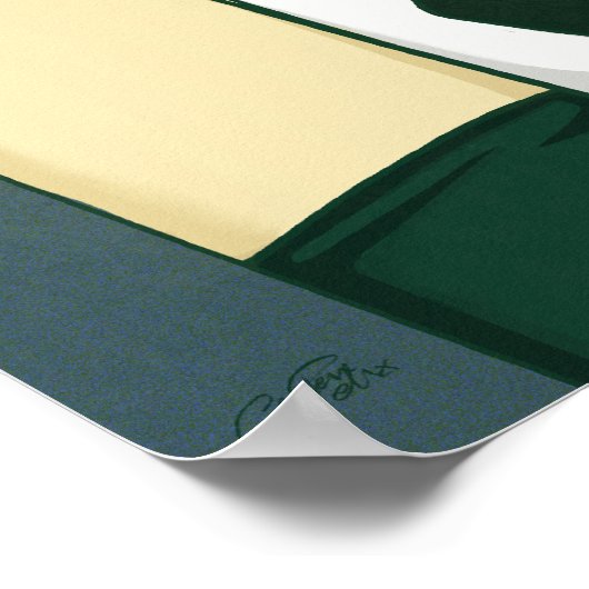 Emi-Poster Poster (Ecke)