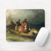 Emigrantpassagiere an Bord, 1851 Mousepad (Mit Mouse)