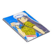 Emiko Sailing Notizblock (Rechte Seite)
