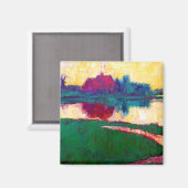 Emil Nolde Landschaft mit Bauernhof Magnet (Vorderseite/Rückseite)