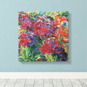 Emil Nolde Red Blume Expressionismus Fine Art Leinwanddruck (Insitu (Holzboden))