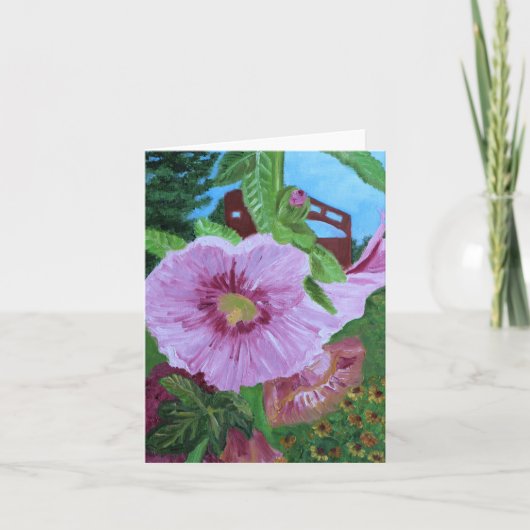 Emil Noldes Blumengarten Karte (Vorderseite)