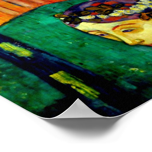 Emile Bernard - Springtime Poster (Ecke)