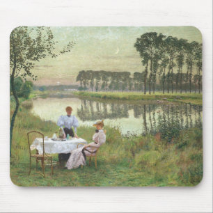 Emile Claus - Sommer-Abend Mousepad