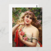 Emile Vernon Spring Postcard Postkarte (Vorne/Hinten)