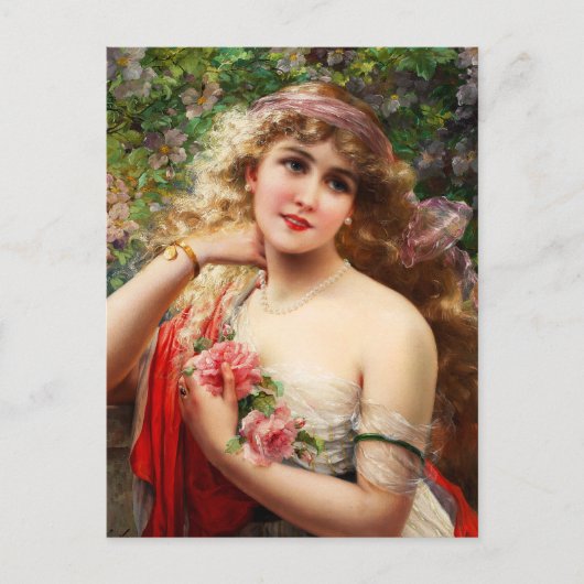 Emile Vernon Spring Postcard Postkarte (Vorderseite)